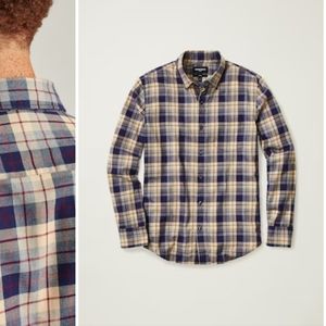 BONOBOS Stretch Lightweight Flannel Shirt, men's size XXL.  A1